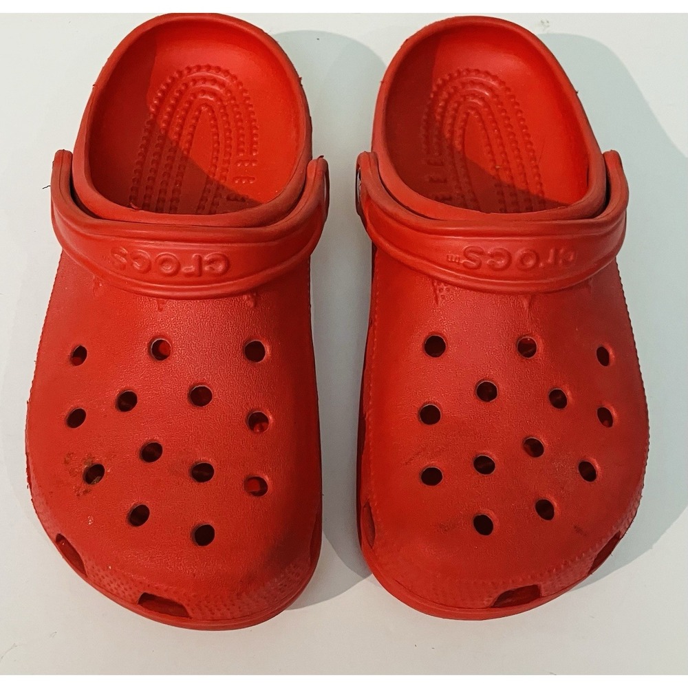 crocs womens 8 Red